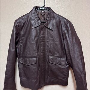 Brown Leather Jacket